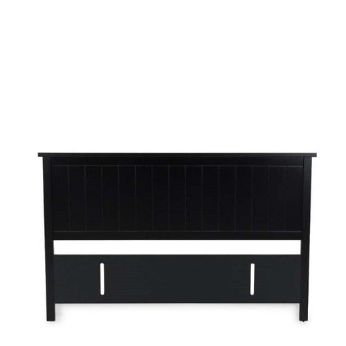 Black Pearl Headboard Grooved - Queen/King - Paulas Home & Living
