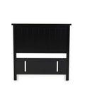 Black Pearl Headboard Grooved - Single/King Single - Paulas Home & Living