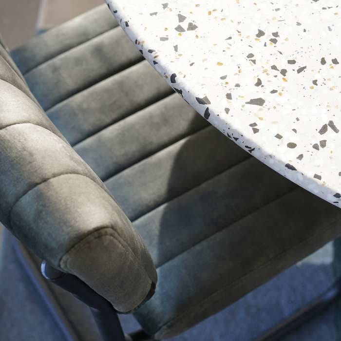 Blake Dining Chair - Moss Green Velvet - Paulas Home & Living