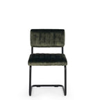 Blake Dining Chair - Moss Green Velvet - Paulas Home & Living