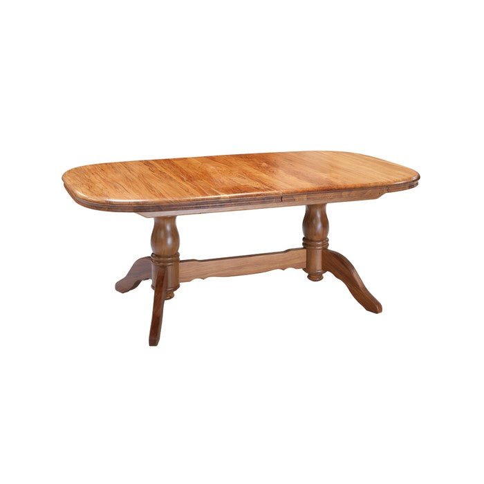 Brunswick Double Pedestal Extension - 1900 to 2600 - Thickened Edge - Paulas Home & Living