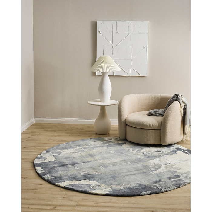 Cape Brett Round Floor Rug (Wool Blend) - Paulas Home & Living