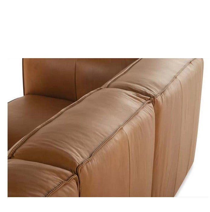 Cassia 3 Seater Leather Sofa - Paulas Home & Living