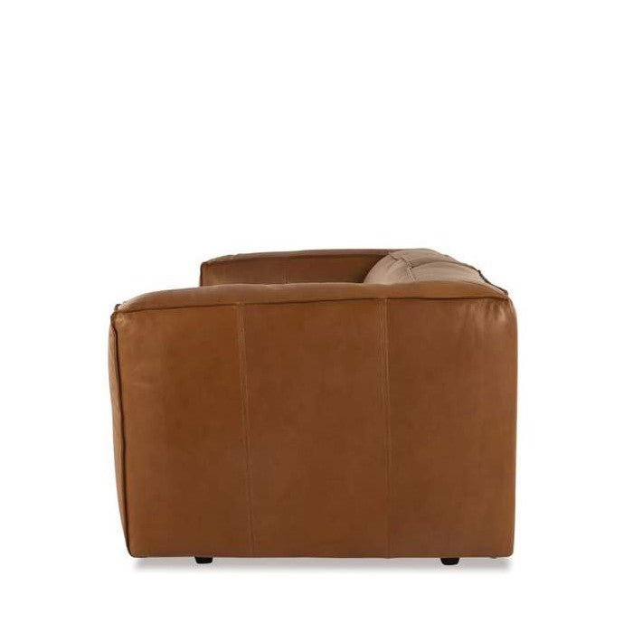 Cassia 3 Seater Leather Sofa - Paulas Home & Living