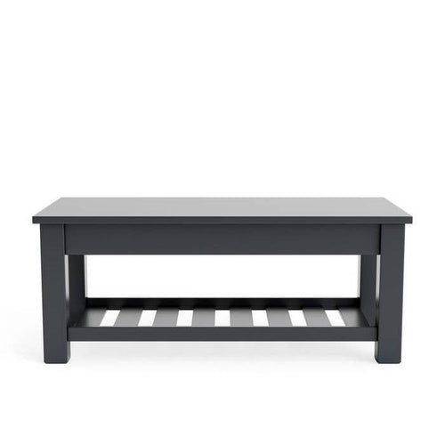 Charlton Coffee Table - with Rack - Paulas Home & Living