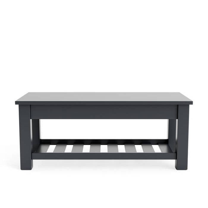 Charlton Coffee Table - with Rack - Paulas Home & Living