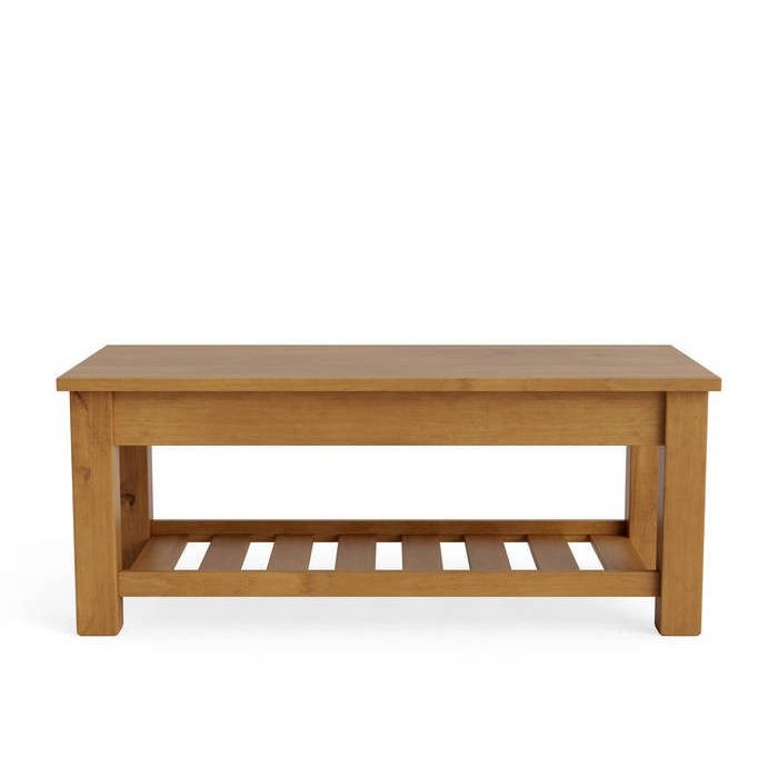 Charlton Coffee Table - with Rack - Paulas Home & Living