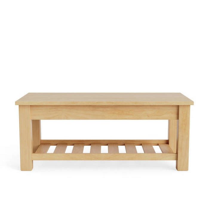 Charlton Coffee Table - with Rack - Paulas Home & Living