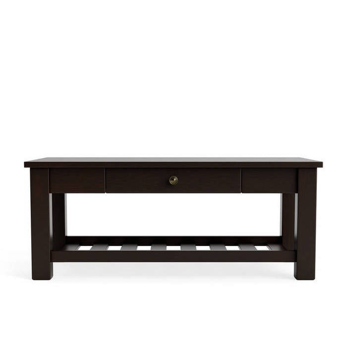Charlton Coffee Table - with Rack and Drawer - Paulas Home & Living