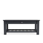 Charlton Coffee Table - with Rack and Drawer - Paulas Home & Living