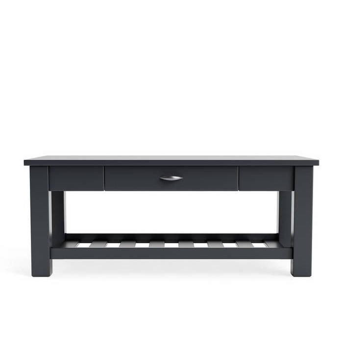 Charlton Coffee Table - with Rack and Drawer - Paulas Home & Living
