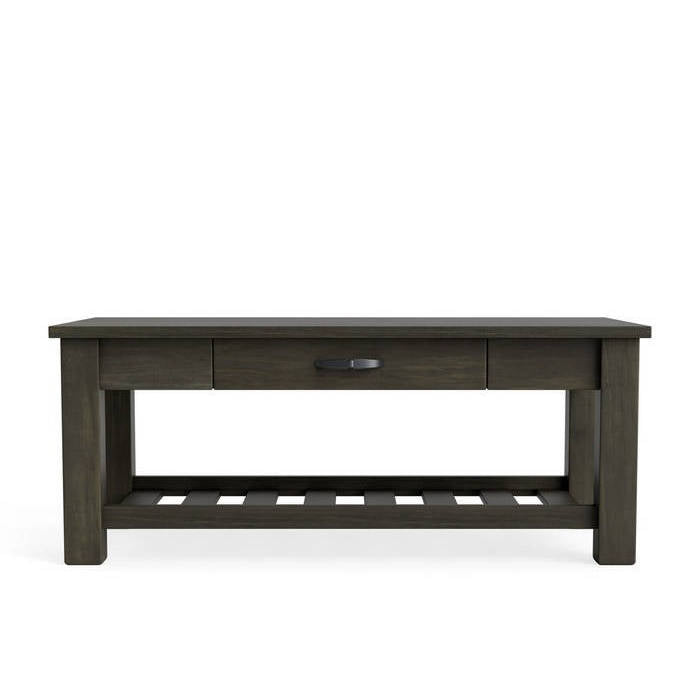 Charlton Coffee Table - with Rack and Drawer - Paulas Home & Living