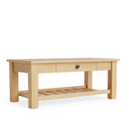 Charlton Coffee Table - with Rack and Drawer - Paulas Home & Living