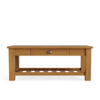 Charlton Coffee Table - with Rack and Drawer - Paulas Home & Living