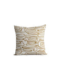 Chemin Brass/Ivory Cushion - Paulas Home & Living