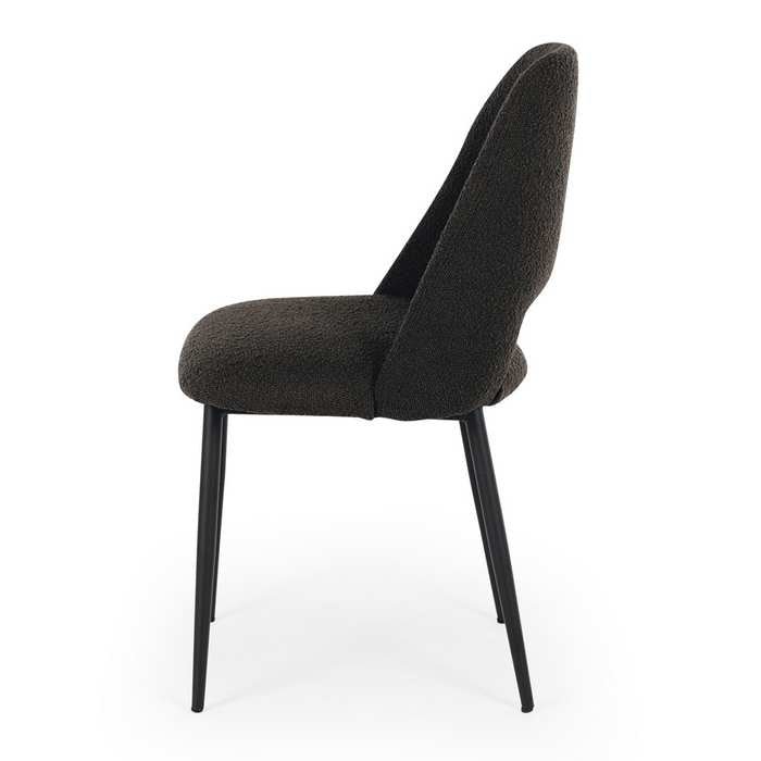 Cinderella Dining Chair - Anthracite Grey Boucle - Paulas Home & Living