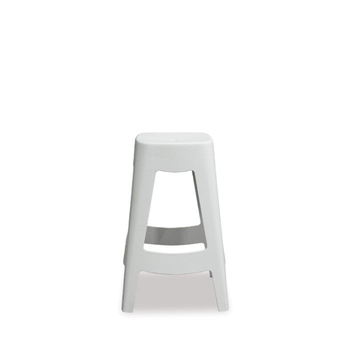 Claudia Barstool 680h - White - Paulas Home & Living