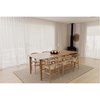 Clevedon Dining Table 2200w - Paulas Home & Living