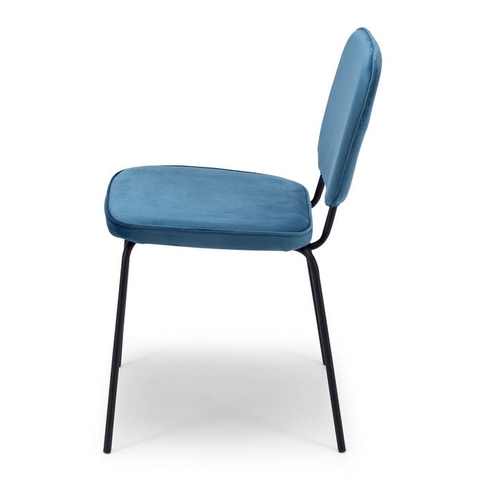 Clyde Dining Chair - Stackable - Ocean - Paulas Home & Living