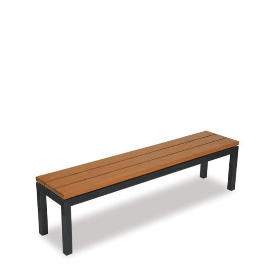 Coast Bench Seat 1800 - Matt Black - Paulas Home & Living