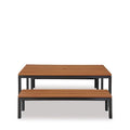 Coast Outdoor Dining Suite 2000 (3 Pce) - Matt Black - Paulas Home & Living