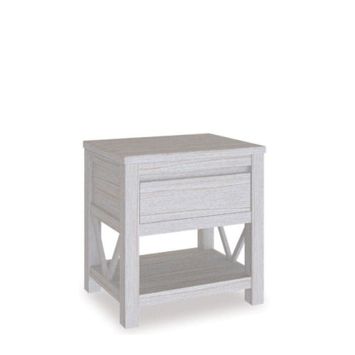 Coastal Bedside 1 Drawer - Paulas Home & Living