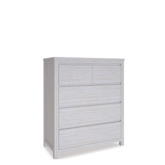Coastal Tallboy 5 Drawer - Paulas Home & Living