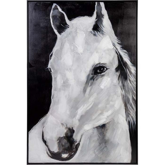 Considering Oil Painting - Horse - Paulas Home & Living
