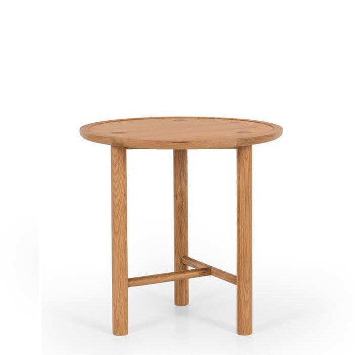 Contempo Natural Oak Lamp Table - Paulas Home & Living