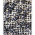 Conway Floor Rug - Faded Denim (Jute/Cotton) - Paulas Home & Living