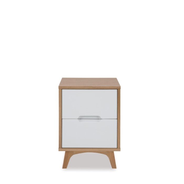 Copenhagen2 Bedside 2 Drawers - Paulas Home & Living