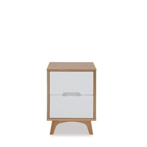 Copenhagen2 Bedside 2 Drawers - Paulas Home & Living