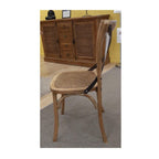 Cross Dining Chair - Antique Oak - Paulas Home & Living