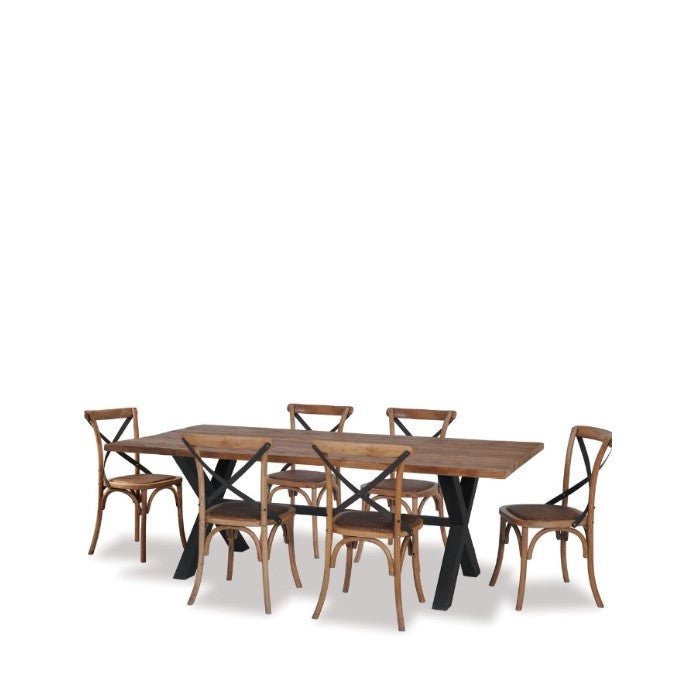 Cross Dining Suite 1800w (7 pce) - Paulas Home & Living
