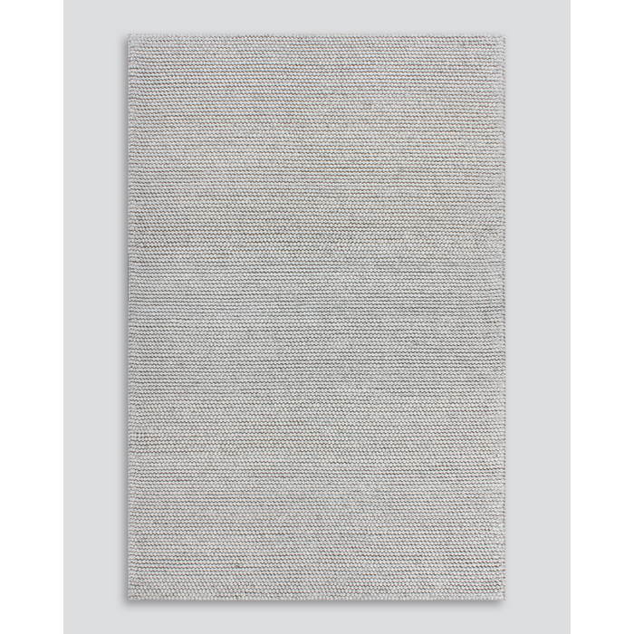 Cyrus Floor Rug - Silver (Wool Blend) - Paulas Home & Living