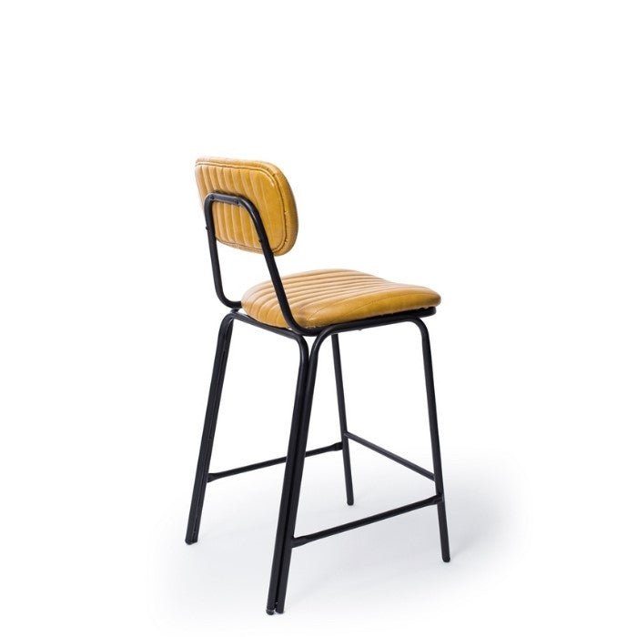 Datsun Barstool Vintage Camel PU - Paulas Home & Living