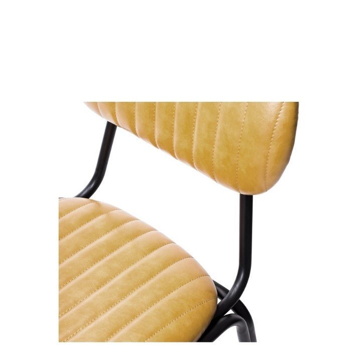 Datsun Barstool Vintage Camel PU - Paulas Home & Living