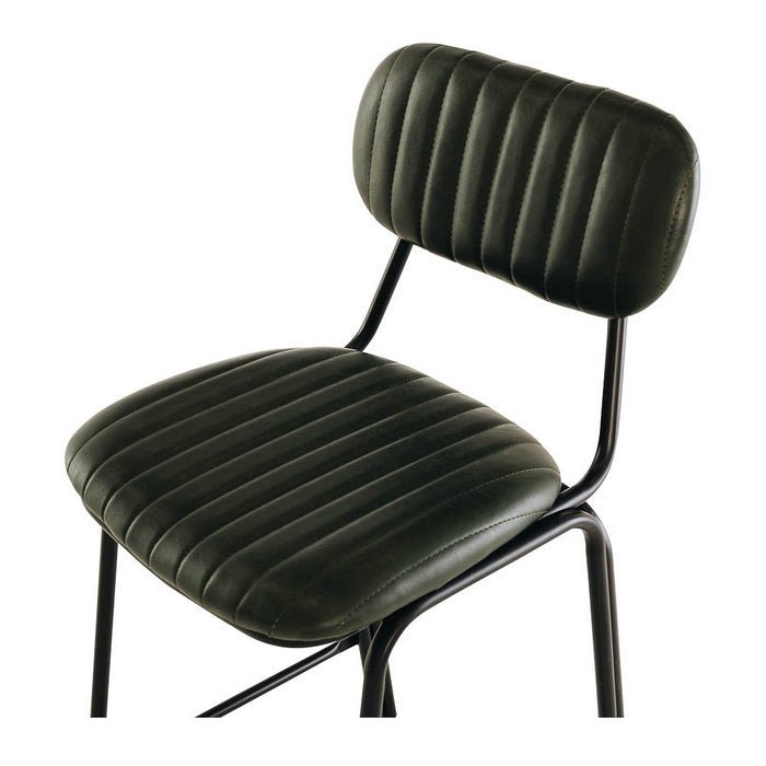 Datsun Barstool Vintage Green PU - Paulas Home & Living