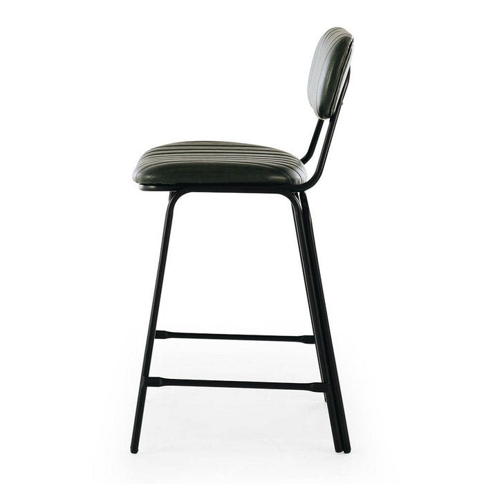 Datsun Barstool Vintage Green PU - Paulas Home & Living