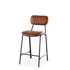 Datsun Barstool Vintage Tan PU - Paulas Home & Living