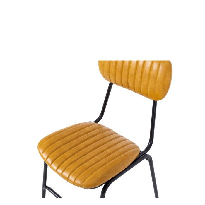 Datsun Chair Vintage Camel PU - Paulas Home & Living