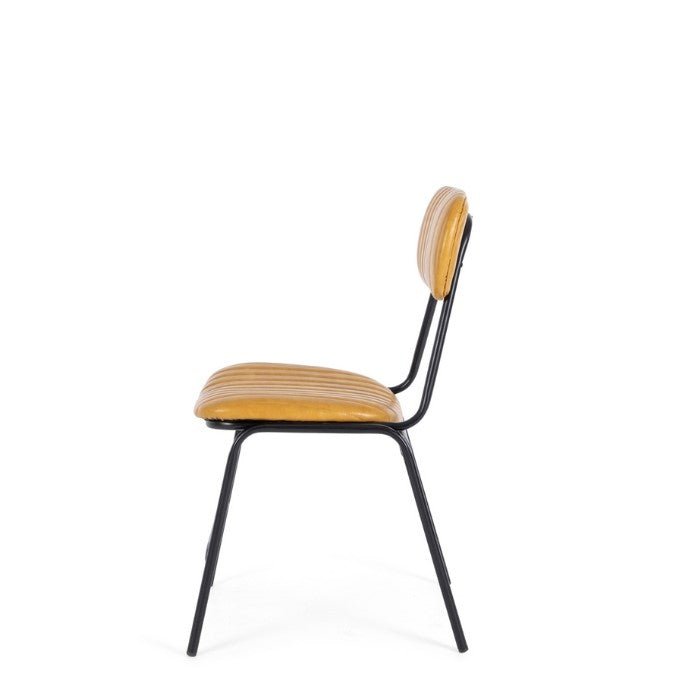 Datsun Chair Vintage Camel PU - Paulas Home & Living