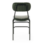 Datsun Chair Vintage Green PU - Paulas Home & Living