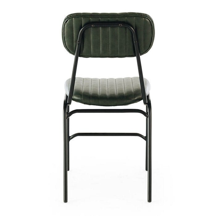Datsun Chair Vintage Green PU - Paulas Home & Living