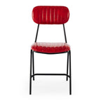 Datsun Chair Vintage Red PU - Paulas Home & Living