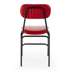 Datsun Chair Vintage Red PU - Paulas Home & Living