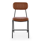 Datsun Chair Vintage Tan PU - Paulas Home & Living