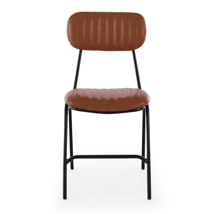 Datsun Chair Vintage Tan PU - Paulas Home & Living