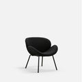 Davis Chair - Black Boucle - Paulas Home & Living