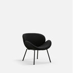 Davis Chair - Black Boucle - Paulas Home & Living